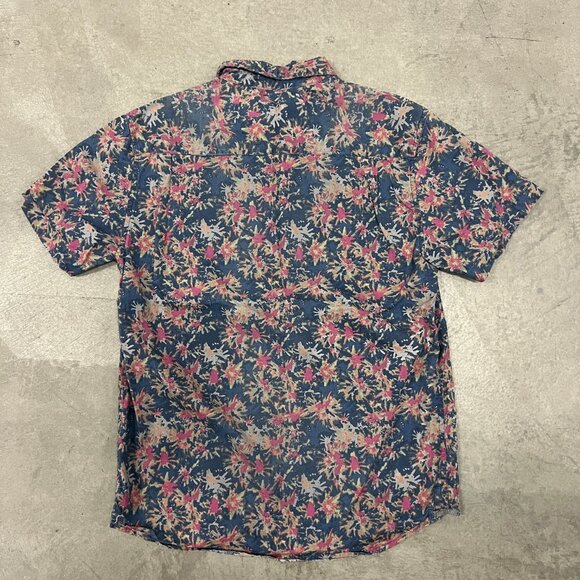 MATIX Tropic Blur Woven Button Down Shirt - Picture 2 of 5